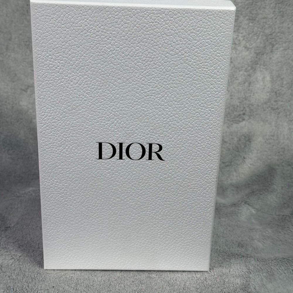 Christian Dior JAdior Slingback Heels Black Lambskin Ribb Size 37 - Picture 2 of 10
